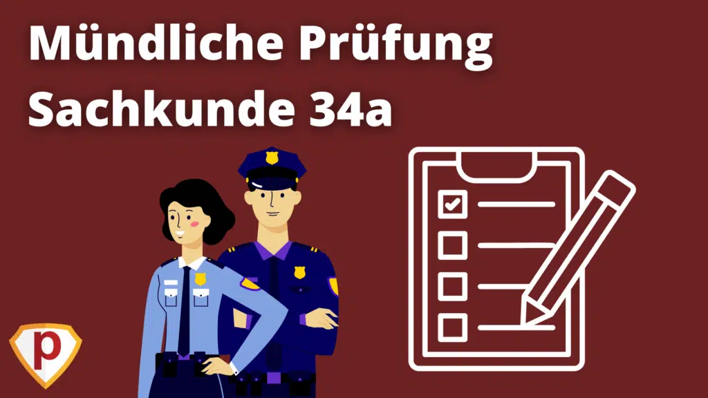 Mündliche Prüfung Sachkunde 34a