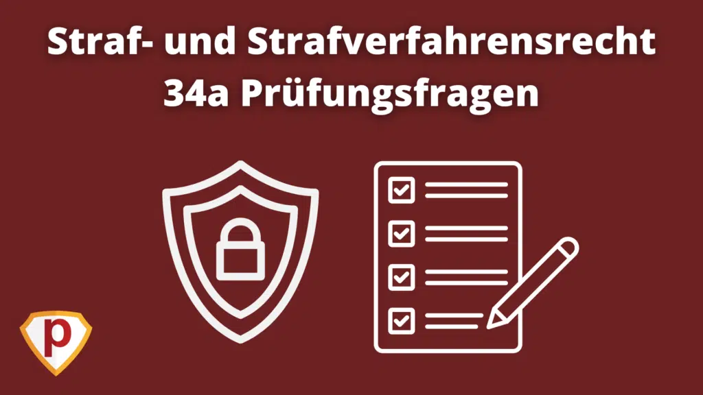 Straf- und Strafverfahrensrecht 34a