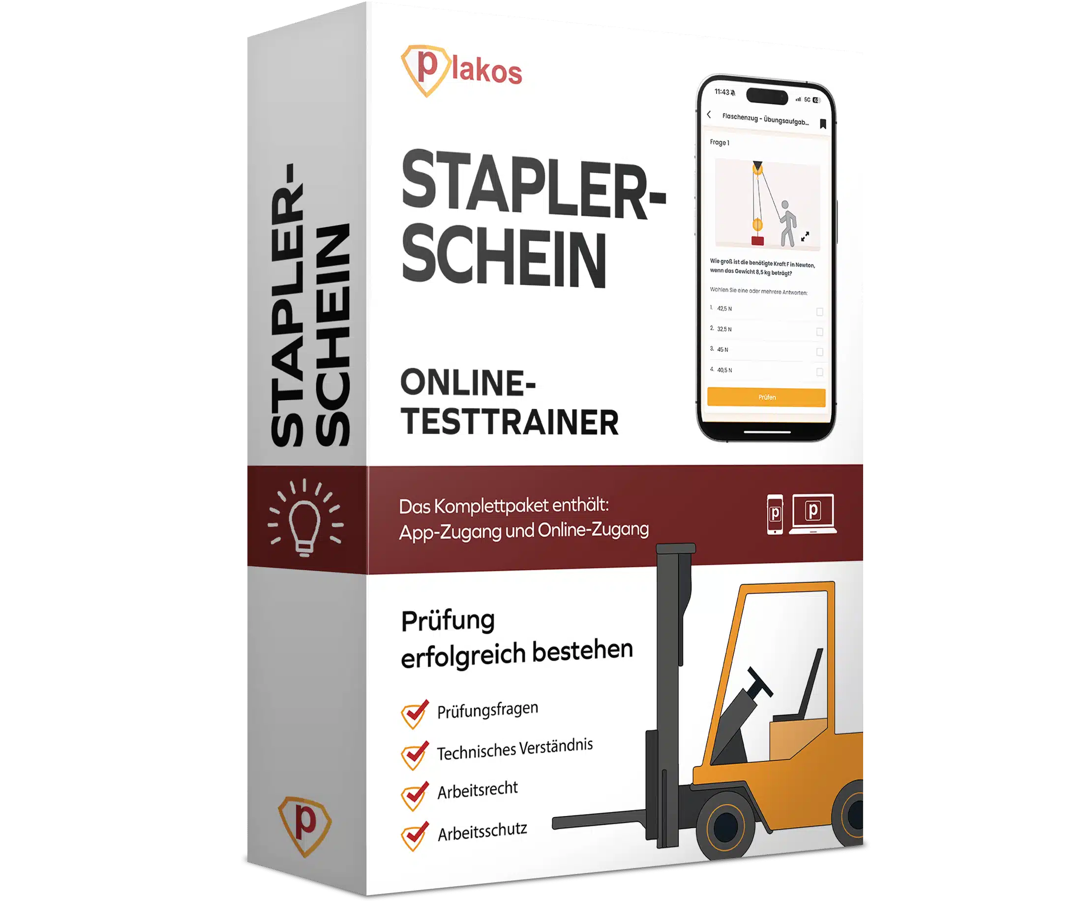 Staplerschein Prüfungsvorbereitung