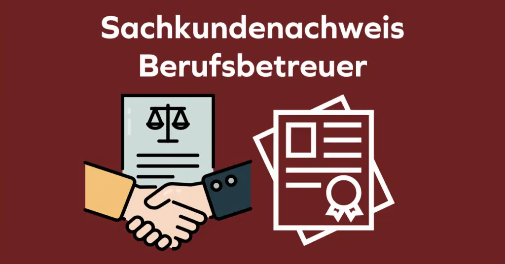 Sachkundenachweis Berufsbetreuer